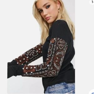 Free people thermal top